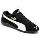 Puma Speed Cat – Black White — vista frontal oposta