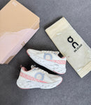 Tênis on cloud running cloudtec - Branco/Rose