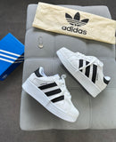 Super Star plataforma - branco/preto