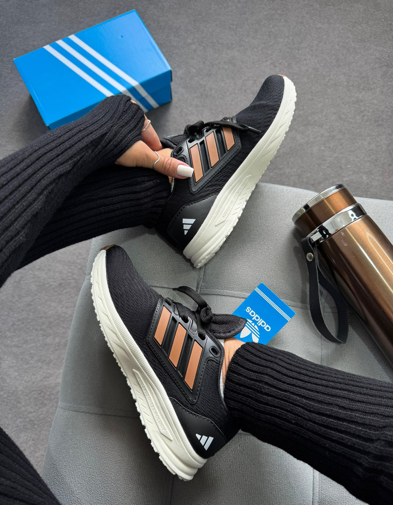 Adidas Advanced - Preto/caramelo