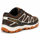 Tênis Salomon XT-6 Brown em estúdio, traseira