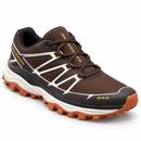 Tênis Salomon XT-6 Brown em estúdio, frontal direita