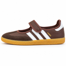 Sapatilha Adidas Samba Jane Marrom — vista lateral
