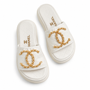 Papete Chanel Moglan - Off White — par em estúdio branco