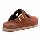 Clogs - Brown — traseira em três quartos