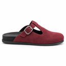 Clogs - Burgundy — perfil lateral