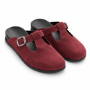 Clogs - Burgundy — par em três quartos