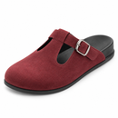 Clogs - Burgundy — frente esquerda