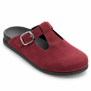 Clogs - Burgundy — frente direita