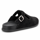 Clogs - Black — traseira em três quartos