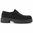 Mocassim Tratorado Miu Miu - Black — perfil lateral