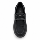 Mocassim Tratorado Miu Miu - Black — vista superior