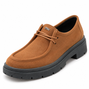 Mocassim Tratorado Miu Miu - Caramel — frente esquerda