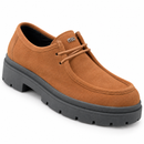 Mocassim Tratorado Miu Miu - Caramel — frente direita