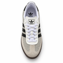 Tênis Adidas Samba OG com Brilho Branco e Preto — vista superior