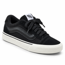 Tênis V. KNu Old - Black/Off — vista frontal três-quartos direita em fundo branco
