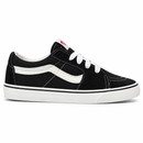 Vans KNU old - Black — perfil lateral em fundo branco