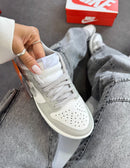 Nike Dunk low pro luxo - cinza/branco