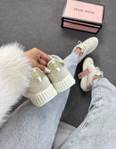 Tênis casual quenz miu miu  - Off