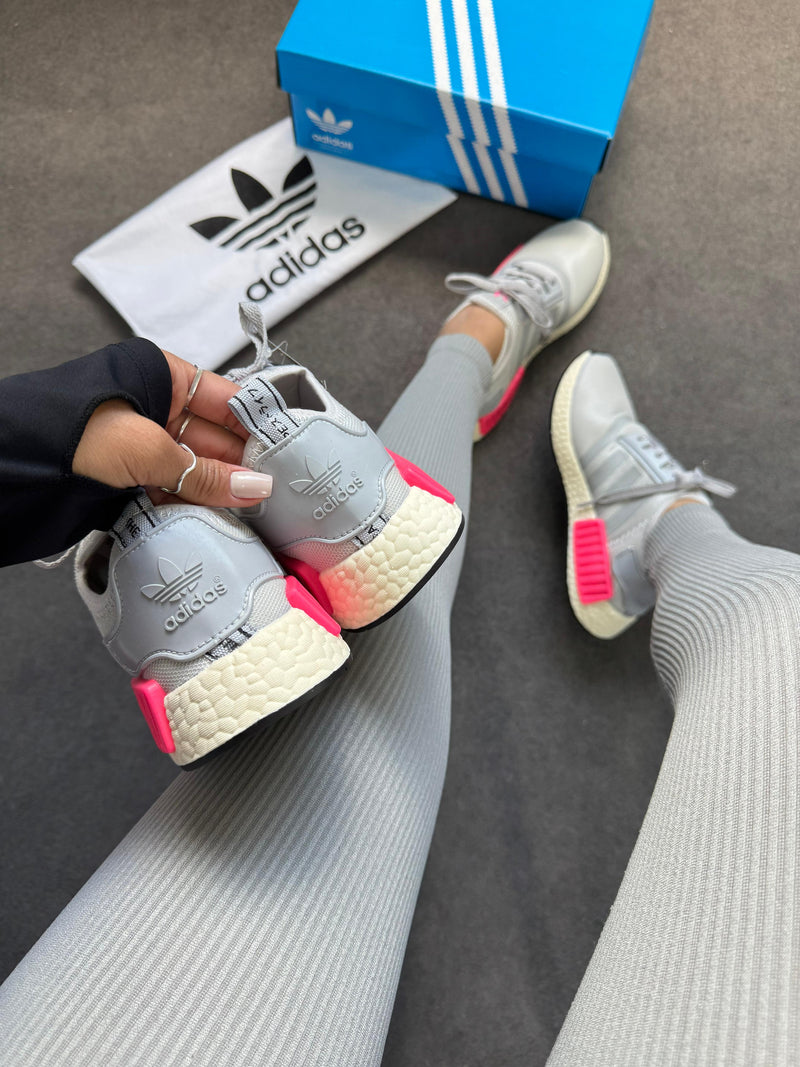 Adidas Nmd - cinza/pink/off