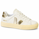 Vert Lace Up – Off White/Gold — foto de estúdio 3