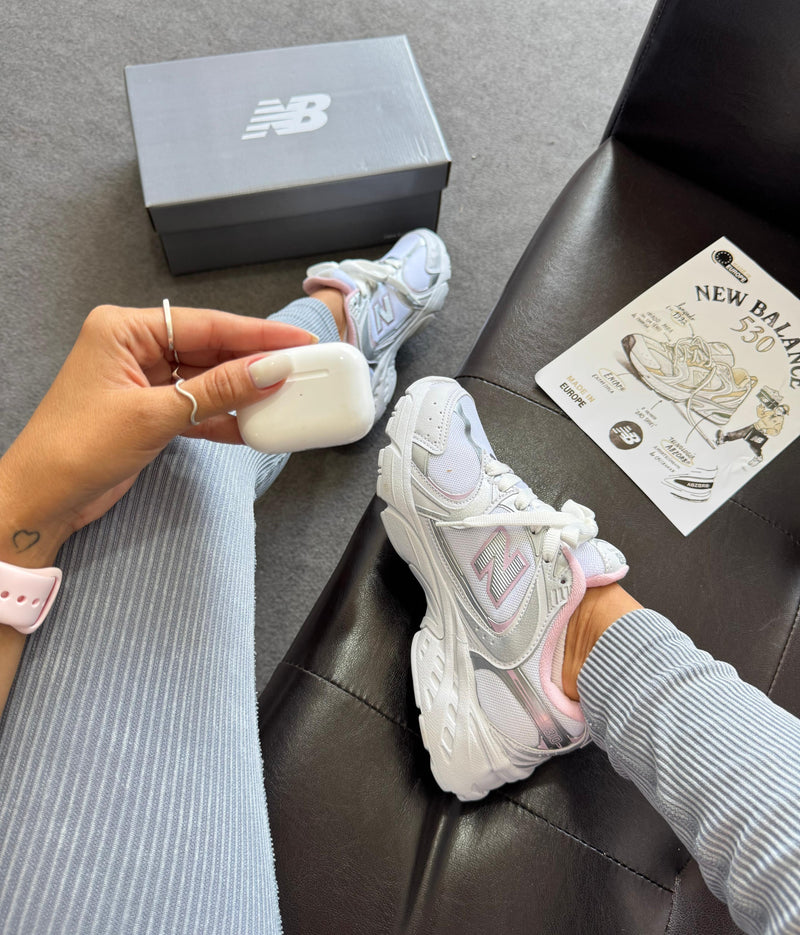 New balance 530 -  Branco/rosa