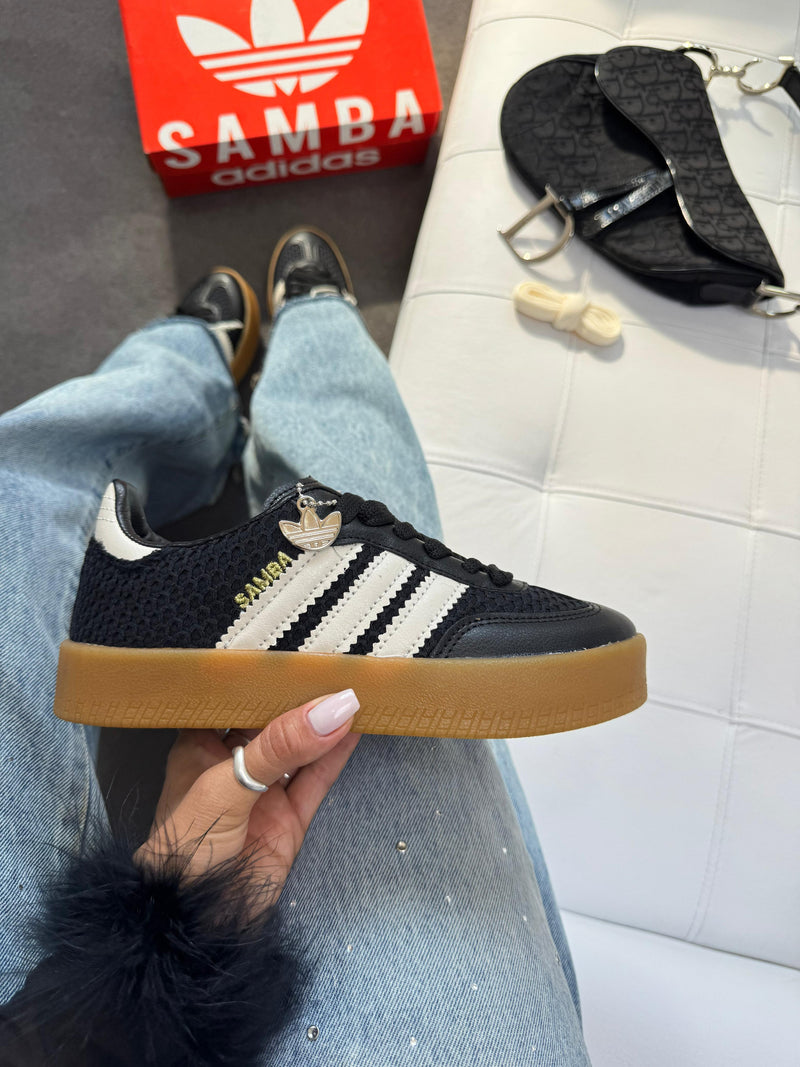 Adidas Sambae tricote - Preto/off