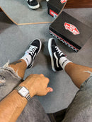 Vans Sk8-Low -  Preto/branco