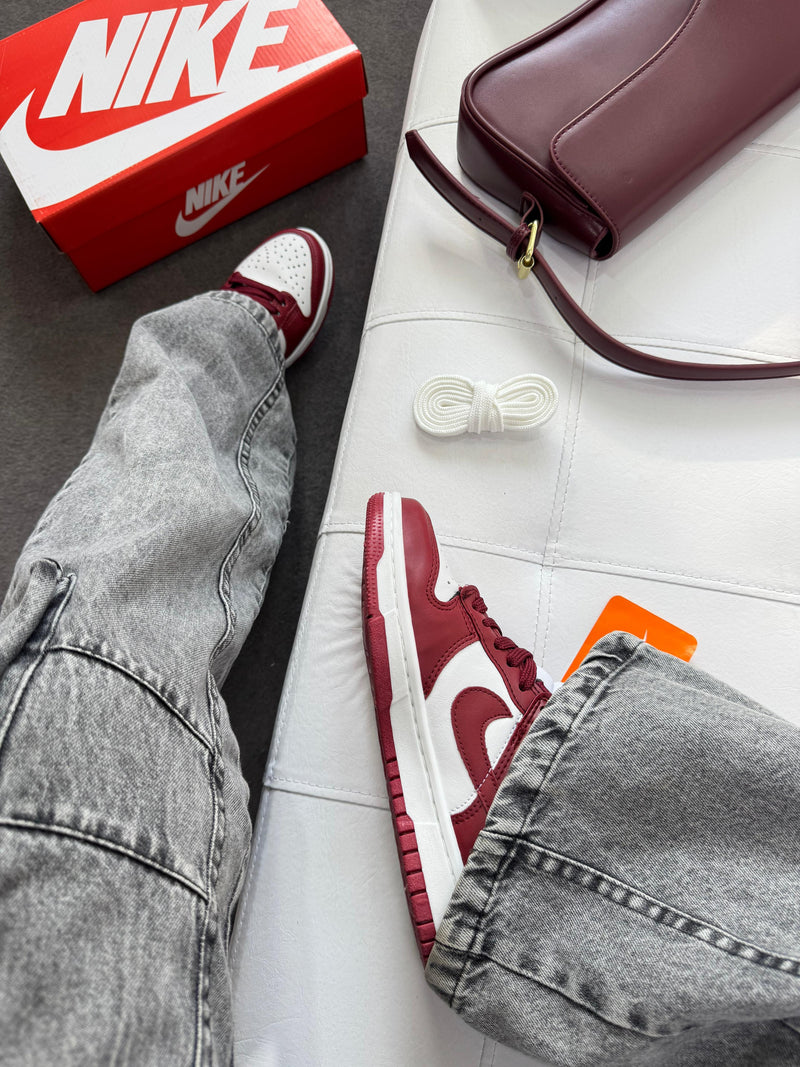 Dunk low pro luxo - Bordô