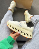 On Cloud Eclipse 2 "Virgínia" - Off/ laranja