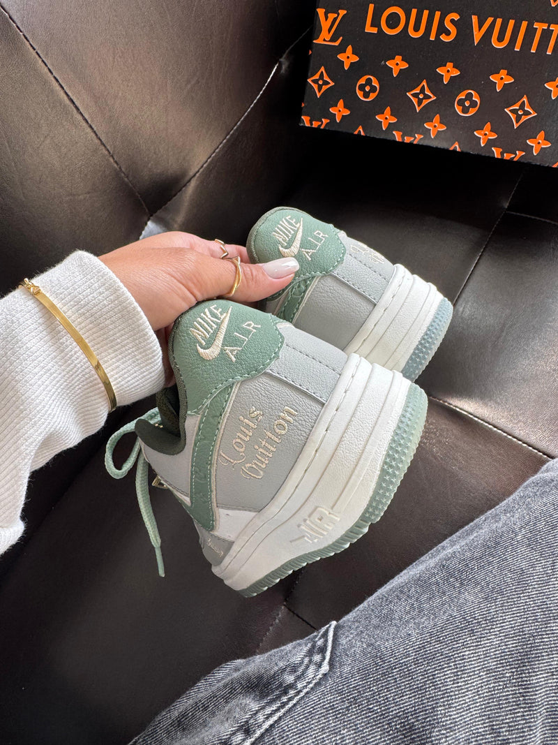 Nike air force f1 x Louis Vuitton - Off/mint